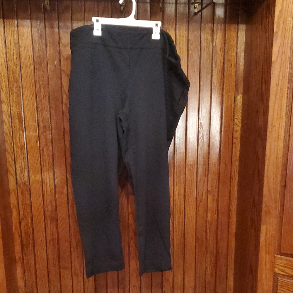 3 For $20 CHARTER CLUB SIZE 24W Women's Black Leggings